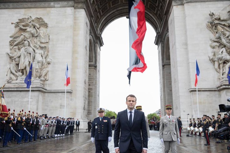 Macron-triomphe